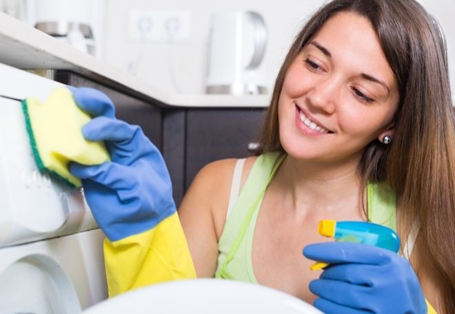 limpiar y desinfectar la lavadora durante la cuarentena