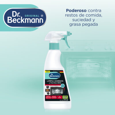 Limpia Hornos y Parrillas BBQ 375 ml - Dr Beckmann - manejo