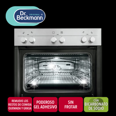Limpia Hornos y Parrillas BBQ 375 ml - Dr Beckmann - principal uso