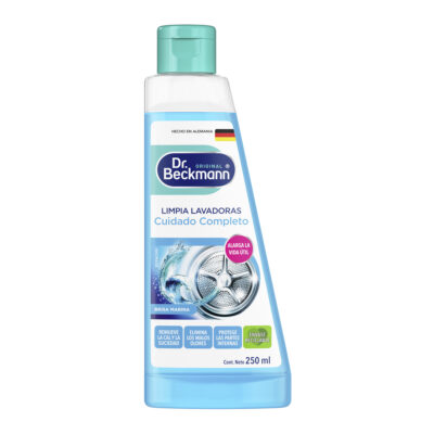 Limpia Lavadoras (Carbon Activado) 250ml - Dr Beckmann - frente