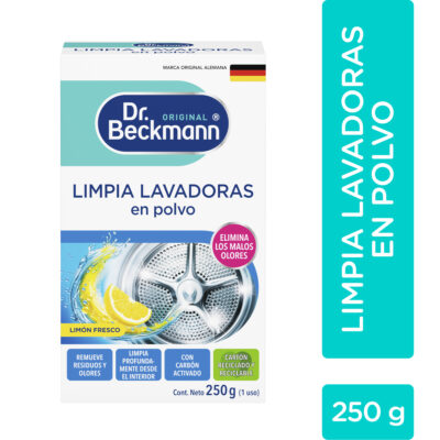 Limpia Lavadoras en Polvo 250g - Dr Beckmann - bullets