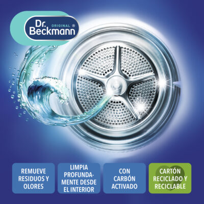 Limpia Lavadoras en Polvo 250g - Dr Beckmann - portada