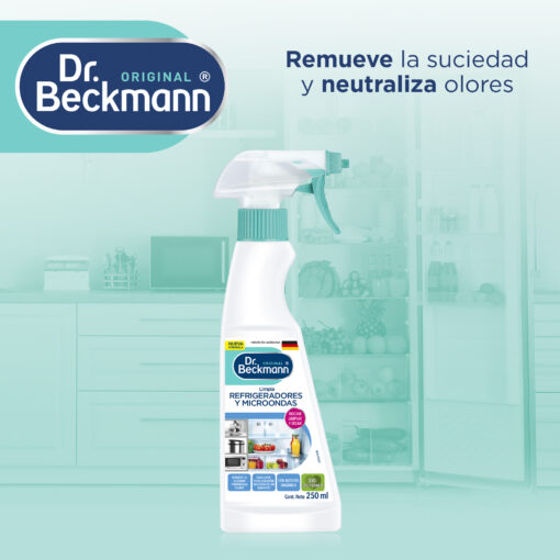 Limpia Refrigeradores y Microondas 250 ml - Dr Beckmann - manejo