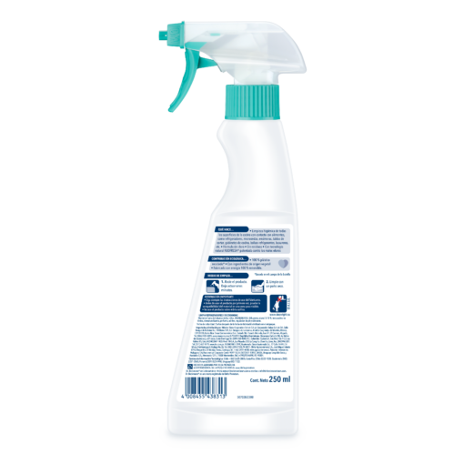 Limpia Refrigeradores y Microondas 250 ml - Dr Beckmann - reverso