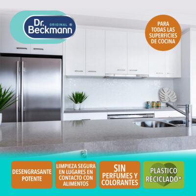 Limpiador de Grasa para Cocina 500 ml - Dr Beckmann - principal uso