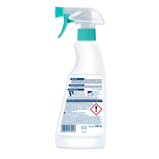 Limpiador de Grasa para Cocina 500 ml - Dr Beckmann - reverso
