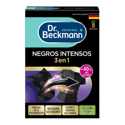 Negros Intensos Toallitas 8ct - Dr Beckmann - frente