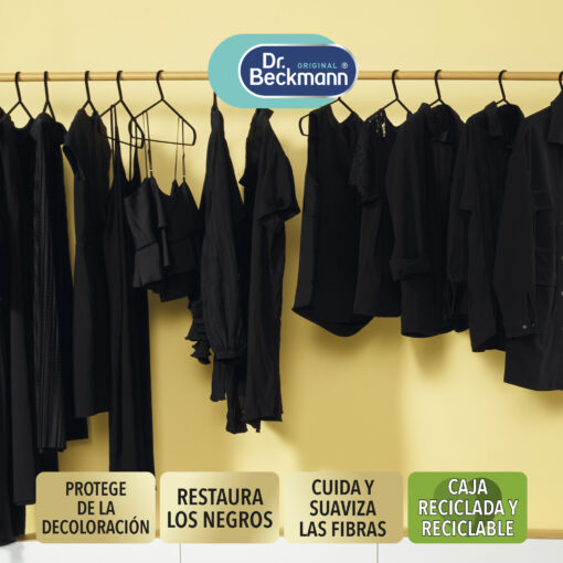 Negros Intensos Toallitas 8ct - Dr Beckmann - manejo