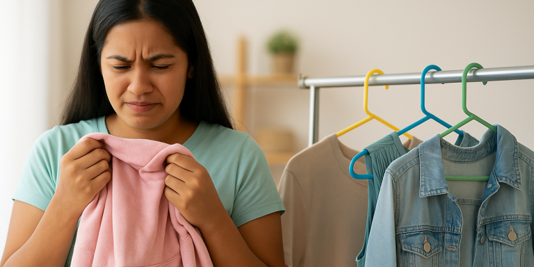 como quitar el olor a humedad de la ropa