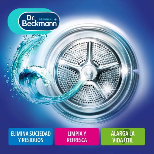 Limpia Lavadoras 100g (Doypack) - Dr Beckmann - bullets