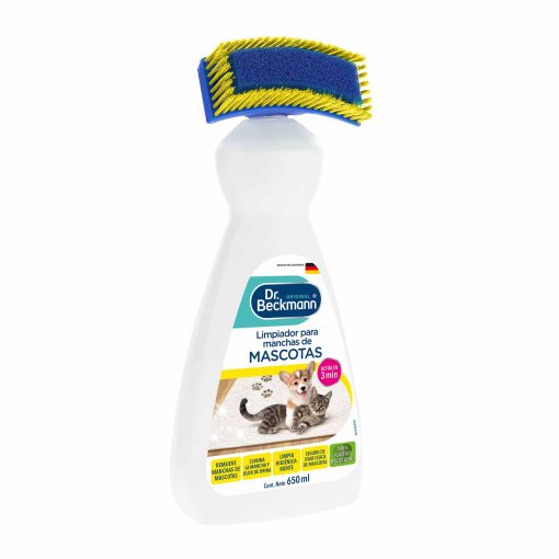 Limpiador para Manchas y Olores de Mascotas - Dr Beckmann - de lado